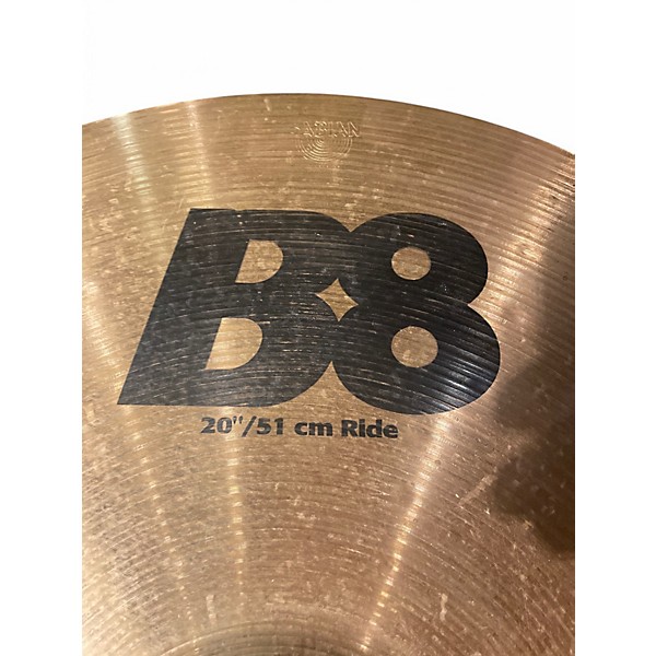 Used SABIAN 20in B8 Ride Cymbal