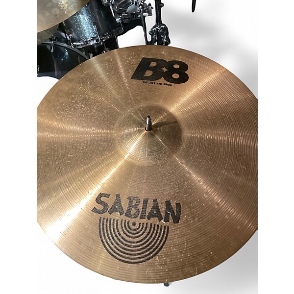 Used SABIAN 20in B8 Ride Cymbal