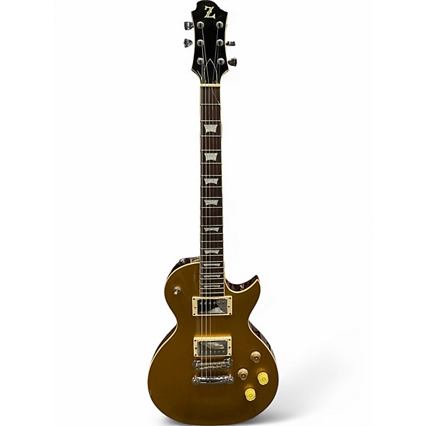 Used Zemaitis Z22 Gold Top Solid Body Electric Guitar