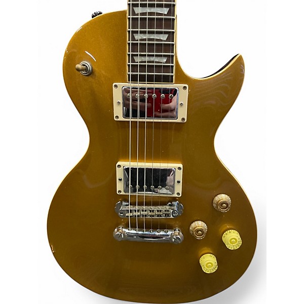 Used Zemaitis Z22 Gold Top Solid Body Electric Guitar