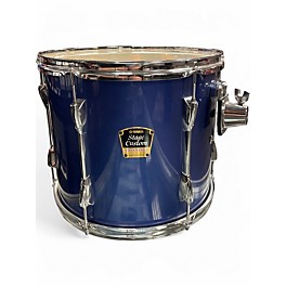Used Yamaha 14X12 Stage Custom Rack Tom Blue Sparkle Drum