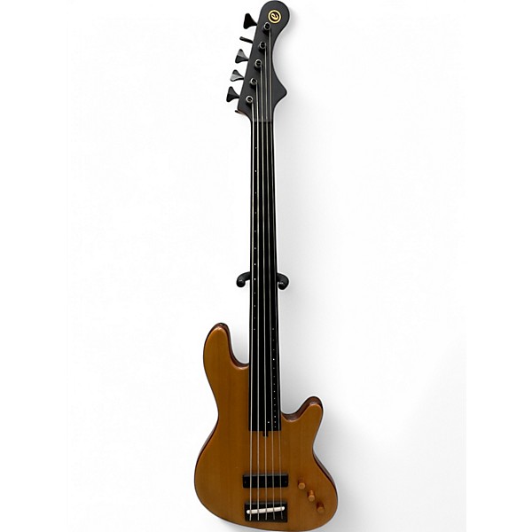 Used Elrick NJS-5 Natural Electric Bass Guitar