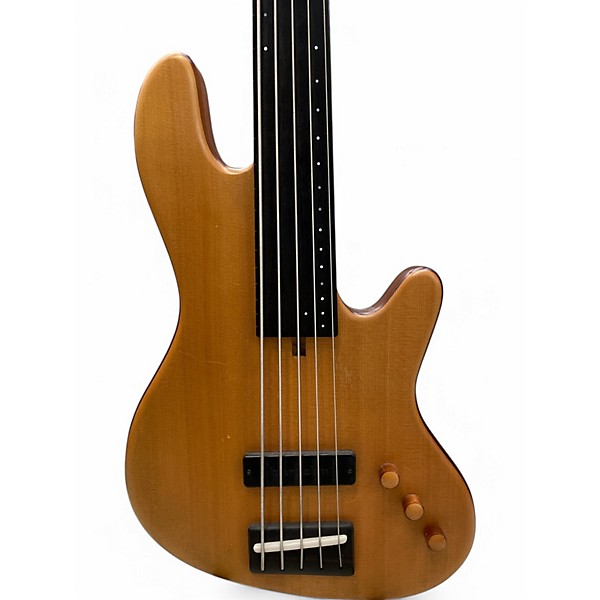 Used Elrick NJS-5 Natural Electric Bass Guitar