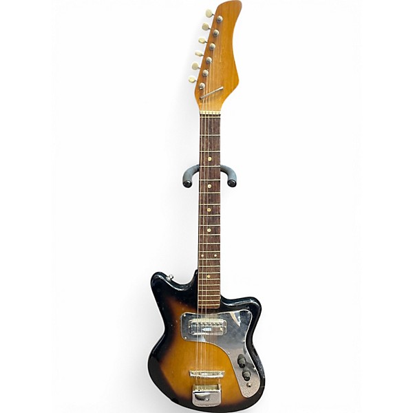 Used Unkown VINTAGE 2 Color Sunburst Solid Body Electric Guitar,Specials : American Fashion Style Bags On Sale