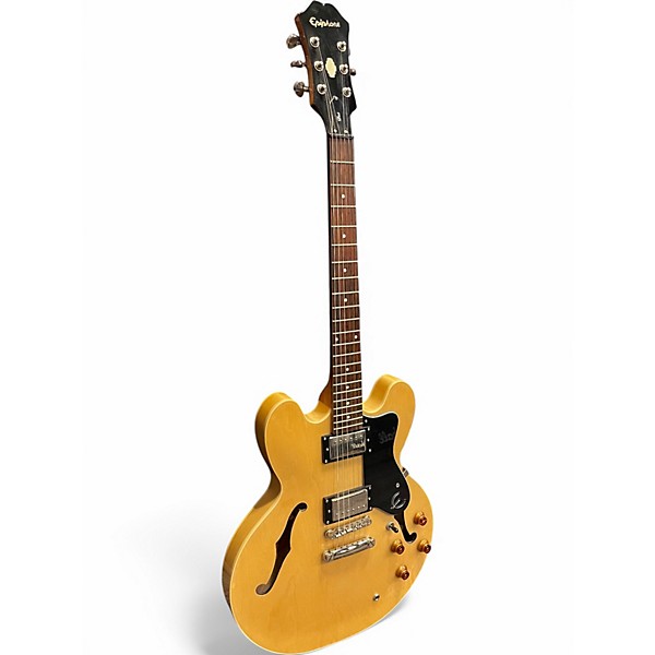 Used Epiphone Dot Natural Hollow Body Electric Guitar