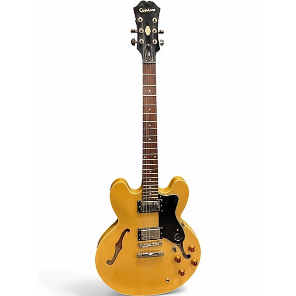 Used Epiphone Dot Natural Hollow Body Electric Guitar