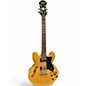 Used Epiphone Dot Natural Hollow Body Electric Guitar