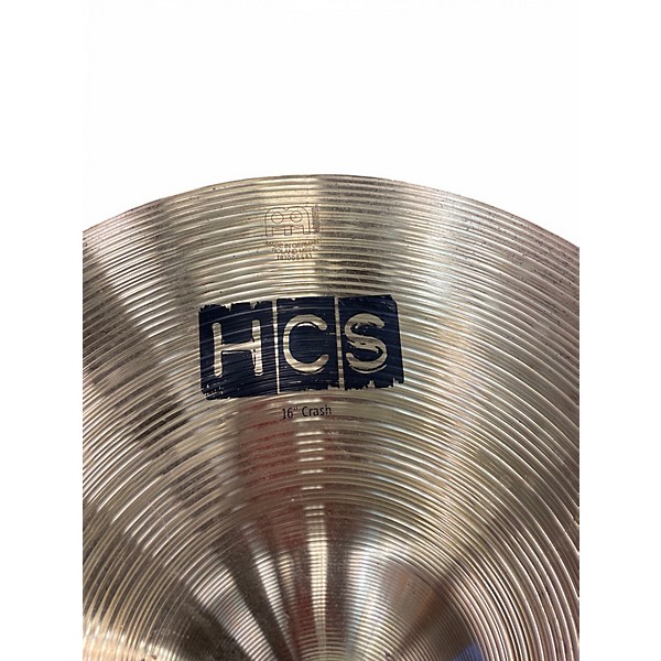 Used MEINL 16in HCS Crash Cymbal