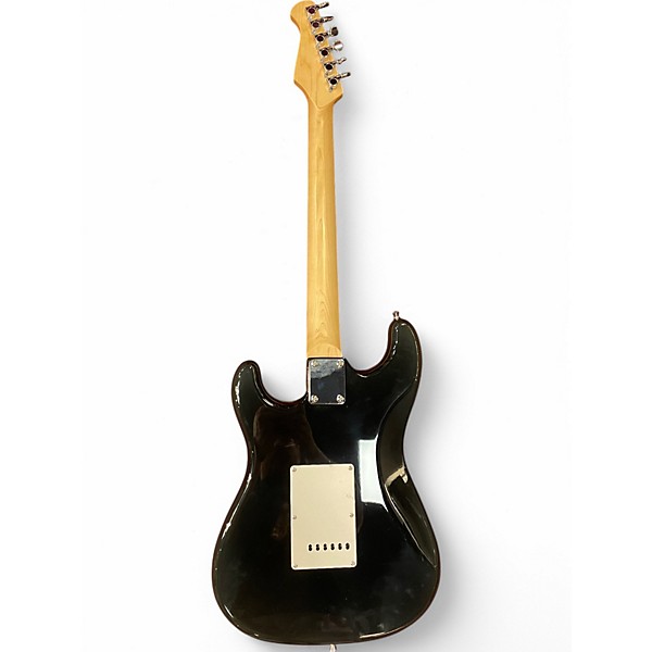Used Donner Seeker Black Solid Body Electric Guitar
