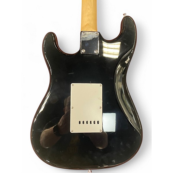 Used Donner Seeker Black Solid Body Electric Guitar