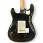Used Donner Seeker Black Solid Body Electric Guitar