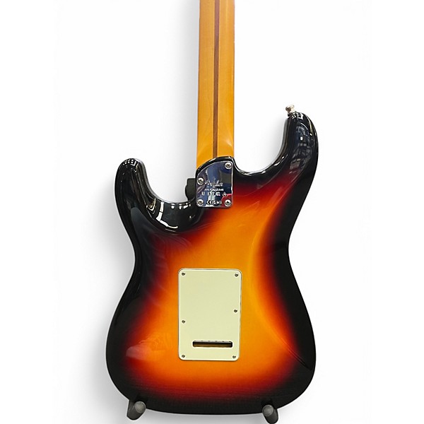 Used Fender American Ultra Stratocaster 2 Tone Sunburst Solid Body Electric Guitar