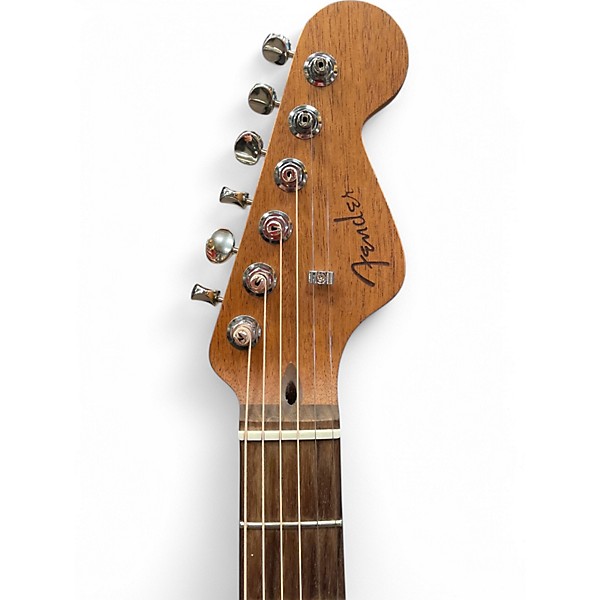 Used Fender HIGHWAY SERIES PARLOR GUITAR  Mahogany Acoustic Electric Guitar