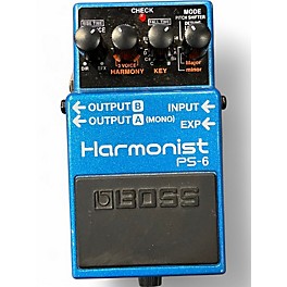 Used BOSS PS6 Harmonist Effect Pedal