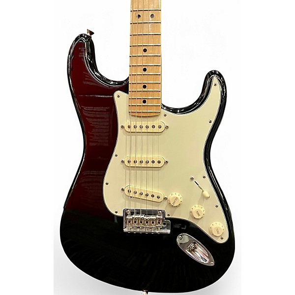 Used 2018 Fender American Professional Stratocaster SSS Black Solid Body Electric Guitar