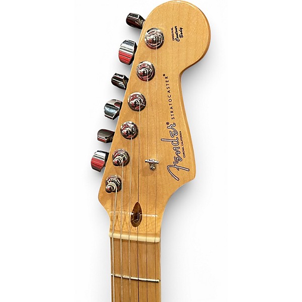 Used 2018 Fender American Professional Stratocaster SSS Black Solid Body Electric Guitar