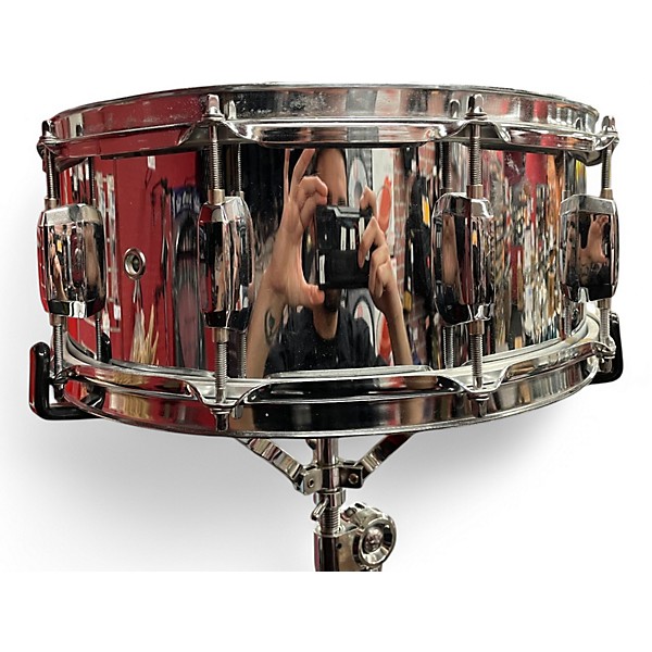 Used 2002 Pearl 14in STUDENT SNARE STEEL Drum