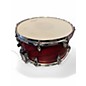 Used Orange County Drum & Percussion 7X13 Maple Ash Snare Chestnut Matte Drum thumbnail