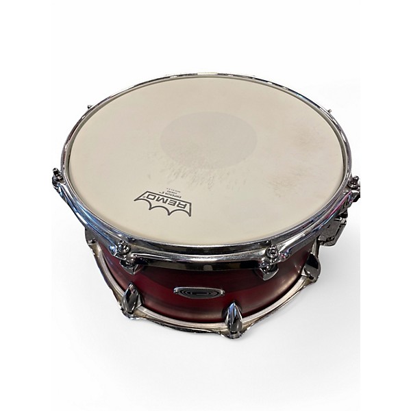 Used Orange County Drum & Percussion 7X13 Maple Ash Snare Chestnut Matte Drum