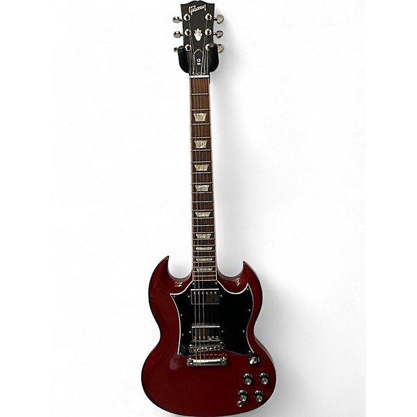 Used Gibson SG Standard Cherry Solid Body Electric Guitar