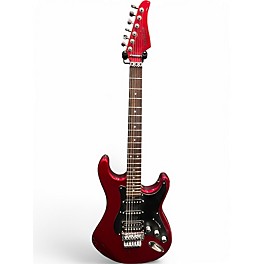 Used Kramer FOCUS 3000 Candy Apple Red Metallic Solid Body Electric Guitar