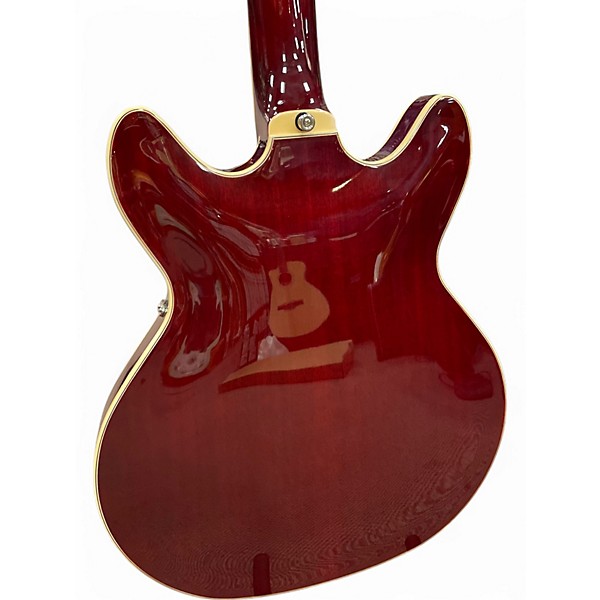Used Guild SF 1-12DC/CHR Dakota Red Hollow Body Electric Guitar