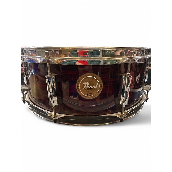Used Pearl 14in LIMITED EDITION SST Trans Red Drum