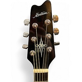 Used Montana EM28C Black Acoustic Electric Guitar
