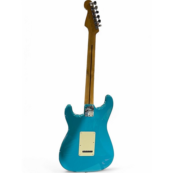 Used Fender American Professional II Stratocaster Blue Solid Body Electric Guitar