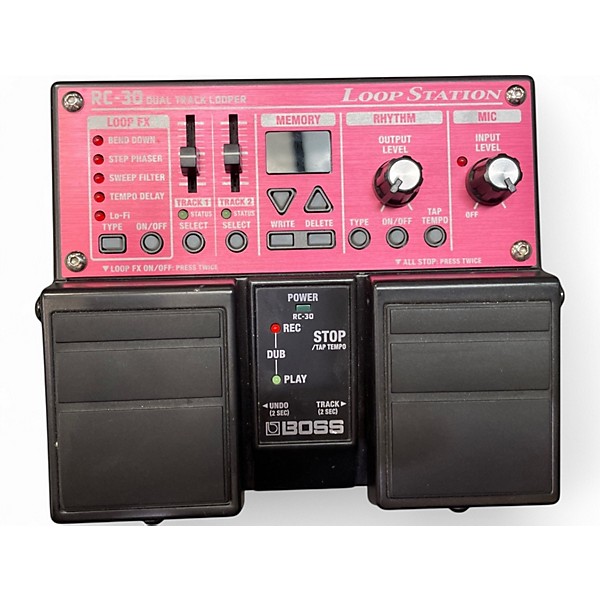 Used BOSS RC30 Loop Station Twin Pedal,Specials : American Fashion Style Bags On Sale