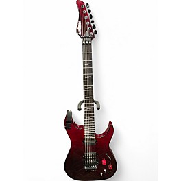 Used Schecter Guitar Research REAPER 6 FR S ELITE Crimson Red Trans Solid Body Electric Guitar
