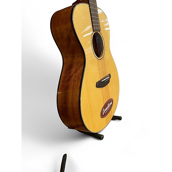 Used Breedlove Discovery Concert LH Natural Acoustic Guitar