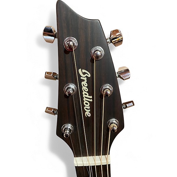 Used Breedlove Discovery Concert LH Natural Acoustic Guitar