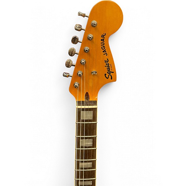 Used Squier Classic Vibe '70s Jaguar Daphne Blue Solid Body Electric Guitar