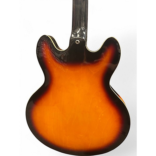Used Epiphone Casino VS 2 Tone Sunburst Hollow Body Electric Guitar