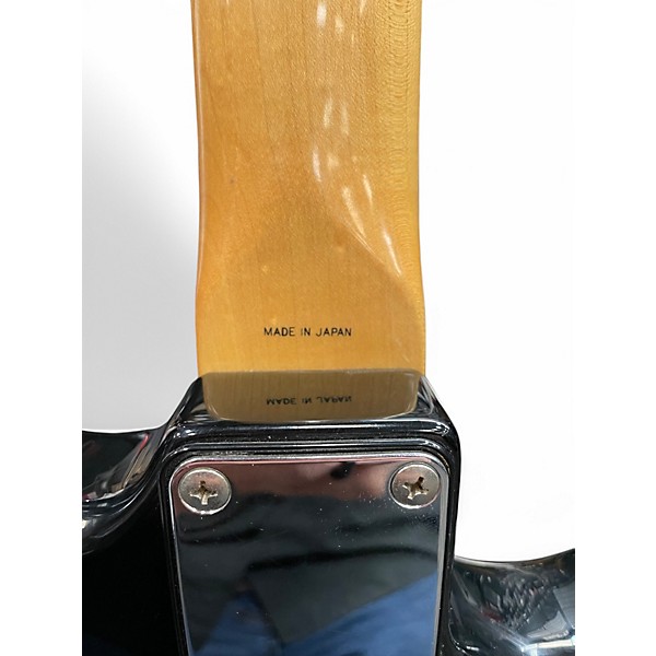 Vintage 1987 Fender ST-362L Stratocaster Black Solid Body Electric Guitar