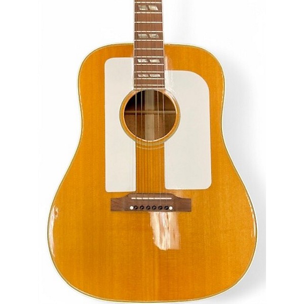 Vintage 1965 Gibson FJN Natural Acoustic Guitar