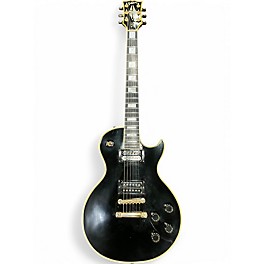 Vintage 1973 Gibson Les Paul Custom Ebony Solid Body Electric Guitar