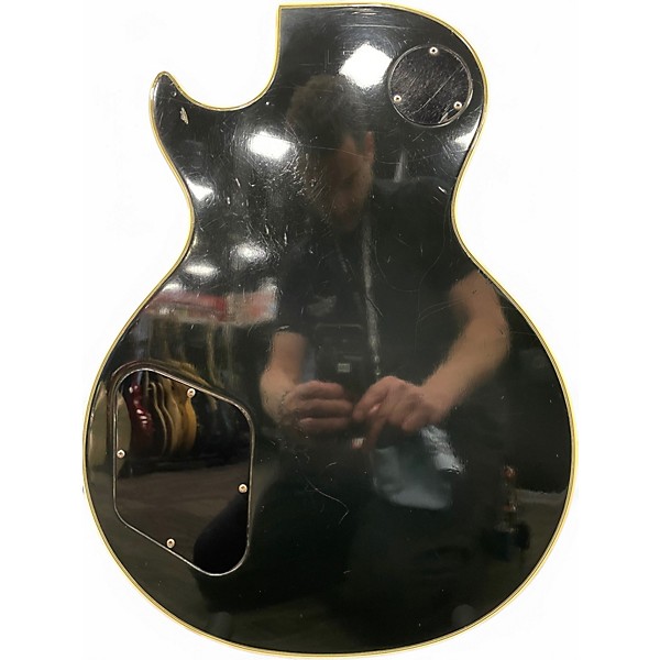 Vintage 1973 Gibson Les Paul Custom Ebony Solid Body Electric Guitar