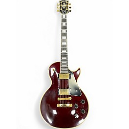 Vintage 1982 Gibson Les Paul Custom Wine Red Solid Body Electric Guitar
