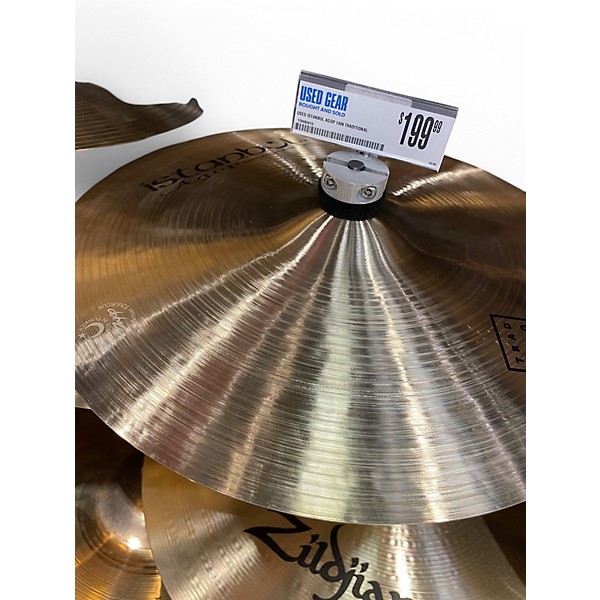 Used Istanbul Agop 14in Traditional Thin Crash Cymbal