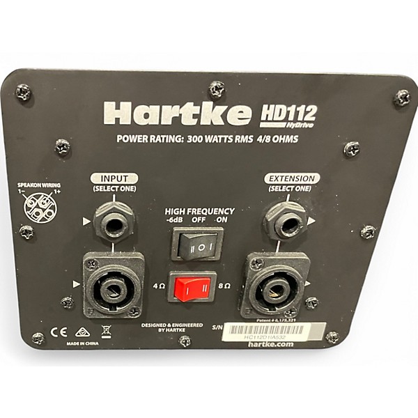 Used Hartke HD112 Powered Speaker