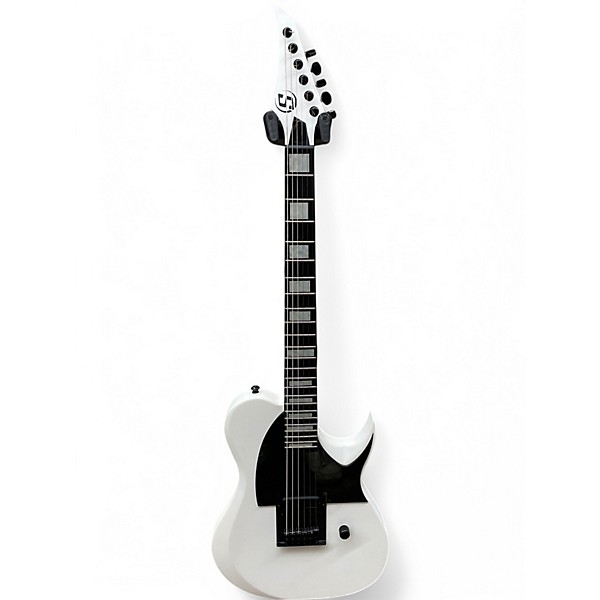 Used Solar Guitars TB4.61W White Solid Body Electric Guitar