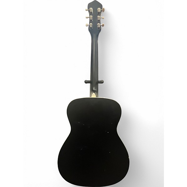 Used Recording King ROS 7 OBK Black Acoustic Guitar