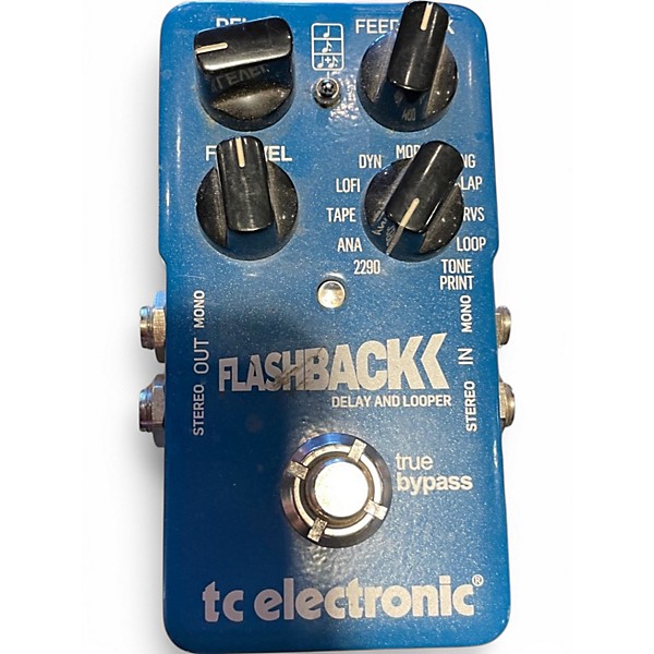 Used TC Electronic Flashback Delay And Looper Effect Pedal