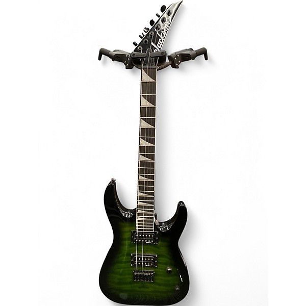 Used Jackson JS32 Dinky GREEN Solid Body Electric Guitar,Specials : American Fashion Style Bags On Sale