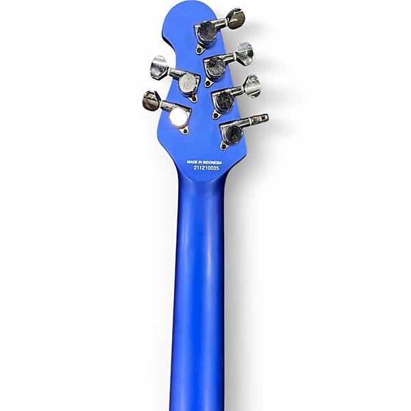 Used Sterling by Music Man STMAJ100 JOHN PETRUCCI Blue Solid Body Electric Guitar