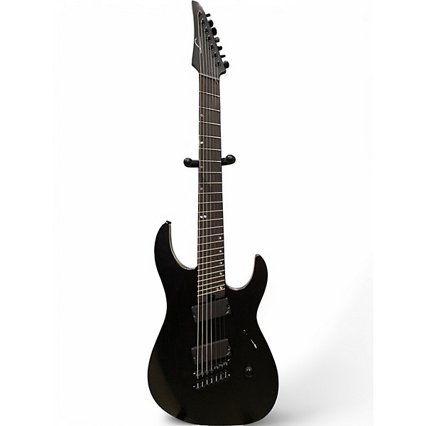 Used Legator Ninja Performance 7 Multi Scale Black Solid Body Electric Guitar