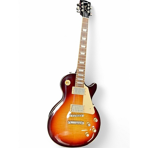 Used 2022 Gibson Les Paul Standard 1960S Neck BOURBON BURST Solid Body Electric Guitar,New Products : American Fashion Style Bags On Sale