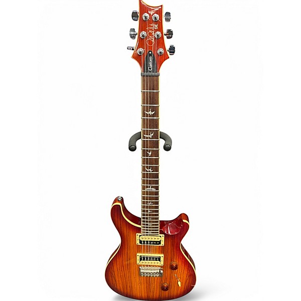 Used PRS SE CUSTOM Sunburst Solid Body Electric Guitar